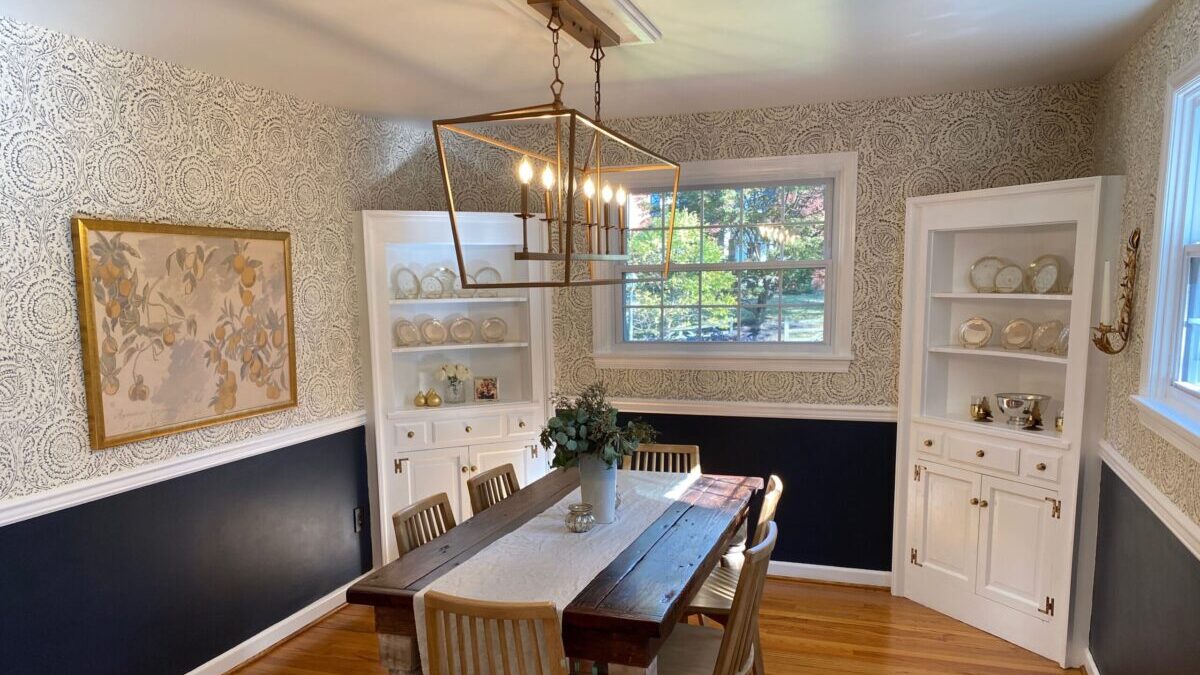 Dinning Room Wallpaper in Costa Blanca Spain